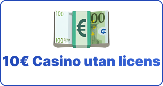 casino utan svensk licens 10 euro